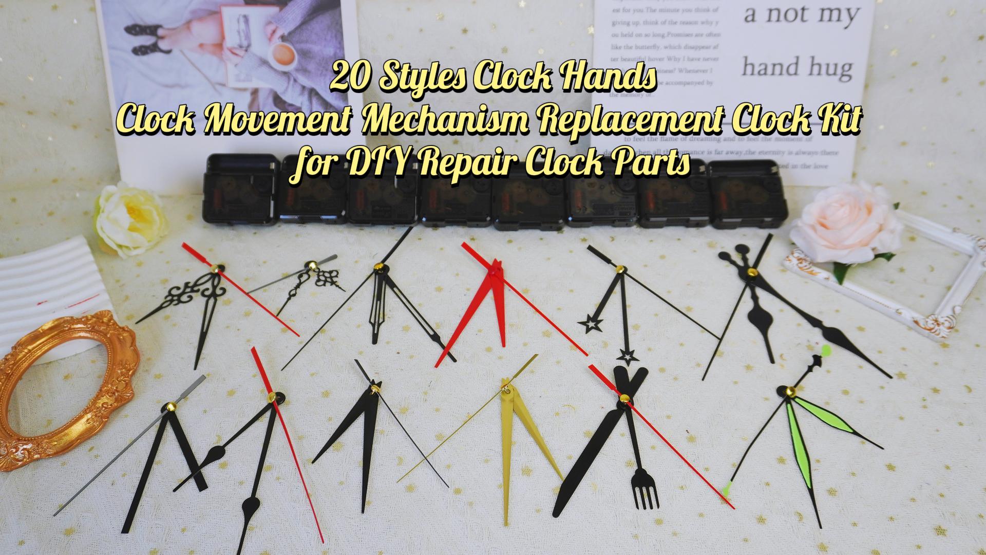 のリズモアクロック Amazon.com: PARAOR 8 PCS High Torque Quartz Clock Movement